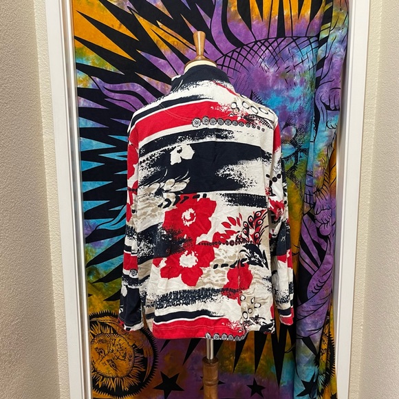 π Lovely flower artistic modern jacket - Picture 7 of 11